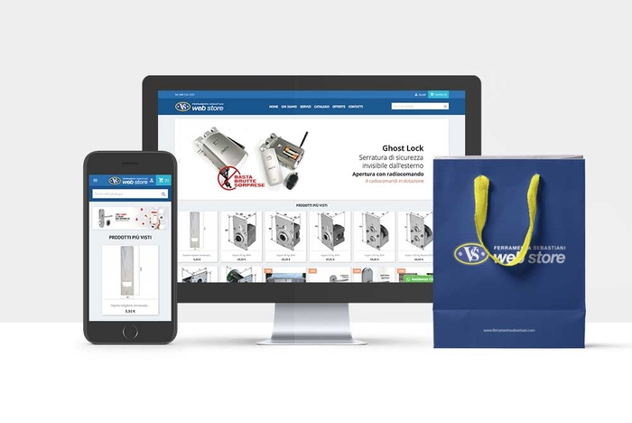 Realizzazione di un sito web eCommerce Ferramenta Sebastiani