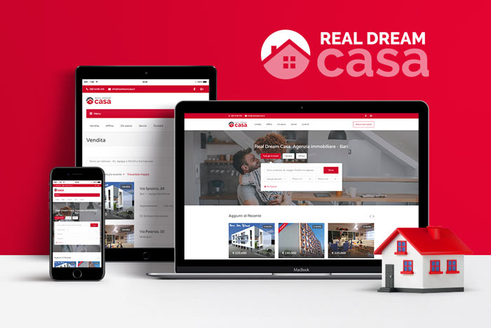 Real Dream Casa - Brand identity e sito web