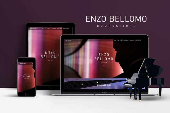 Realizzazione di un sito web creativo Enzo Bellomo