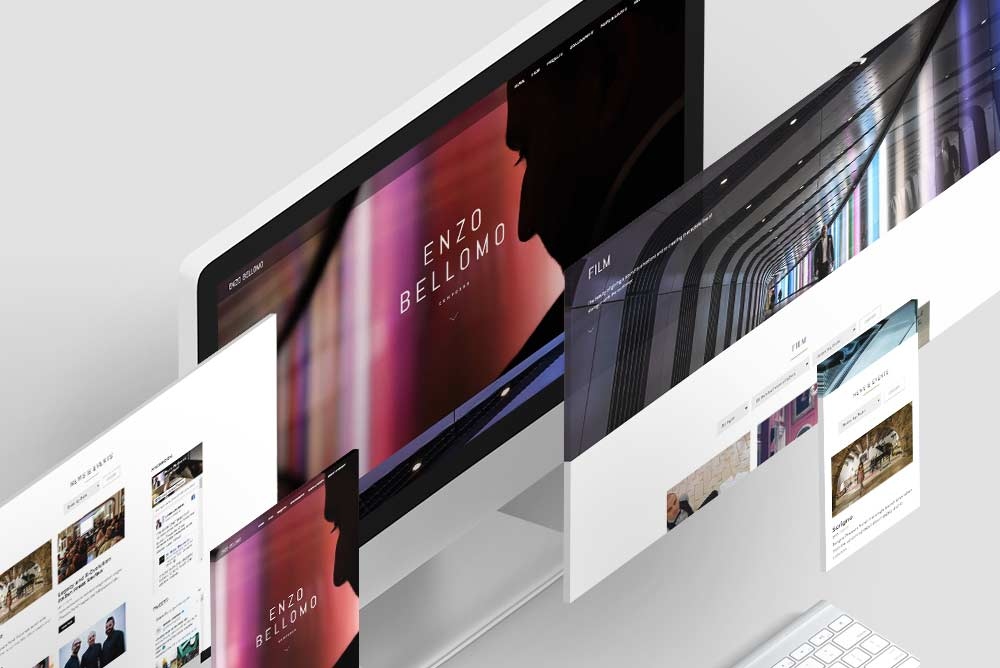 Realizzazione sito web musicista